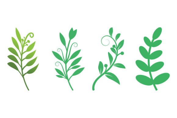 Download Green Leaves Botanical Logos - Green Collection