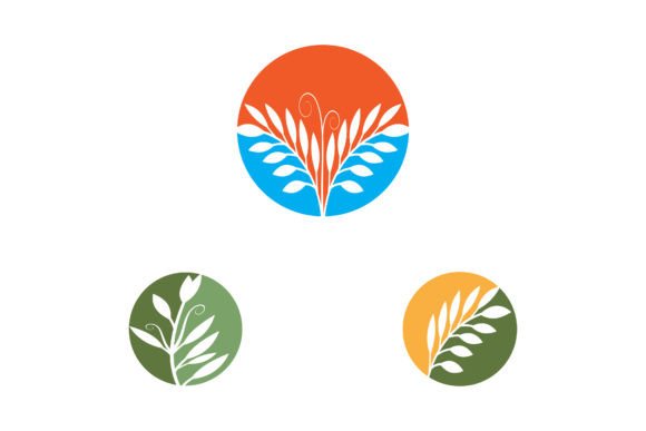 Download Green Leaves Botanical Logos - Green Collection