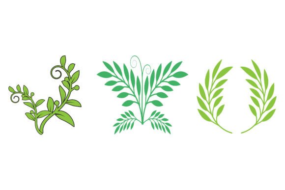 Download Green Leaves Botanical Logos - Green Collection
