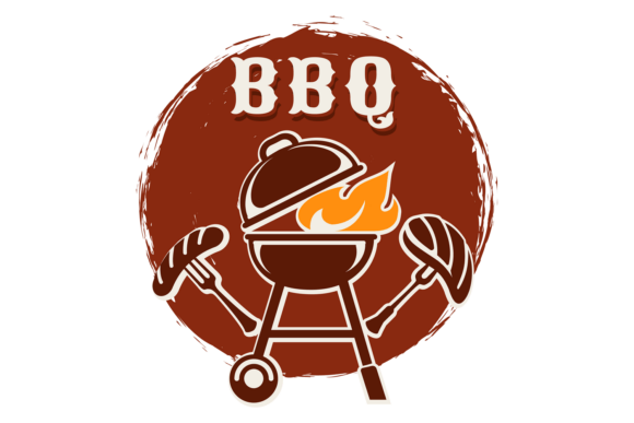 Download Bbq Logo. Classic Roasted Food Restauran - Premium Resources